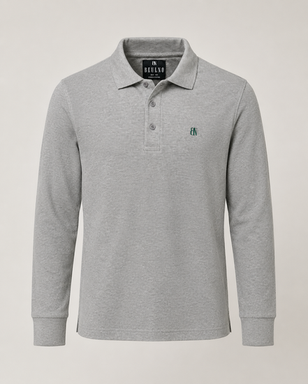 Long Sleeve Polo — Signature