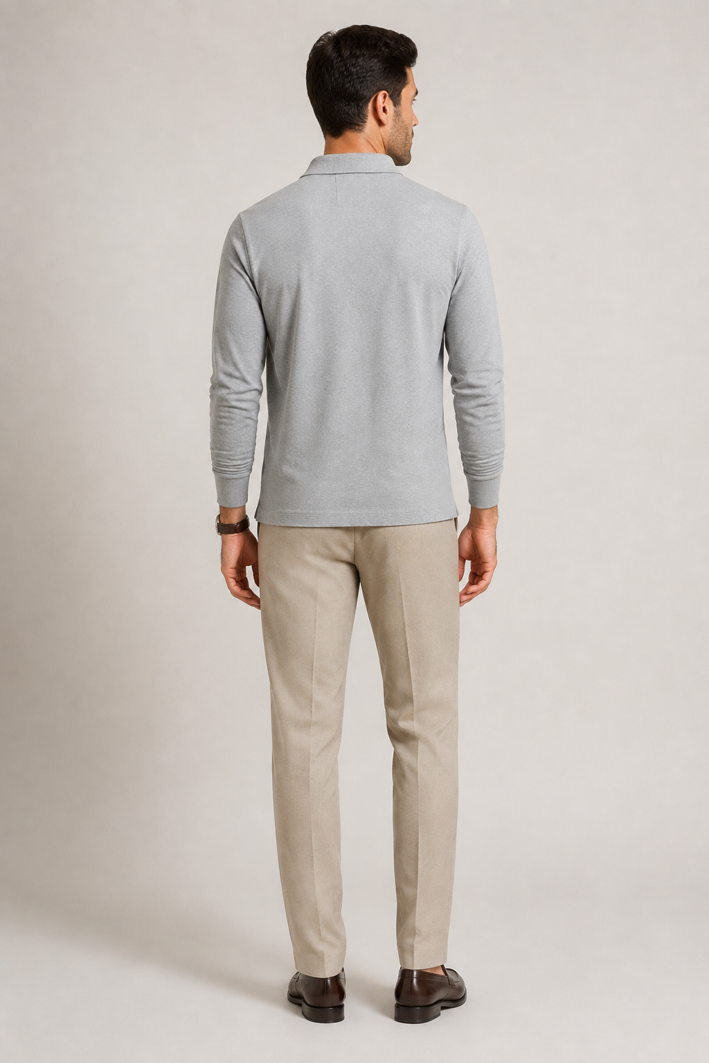 Long Sleeve Polo — Signature