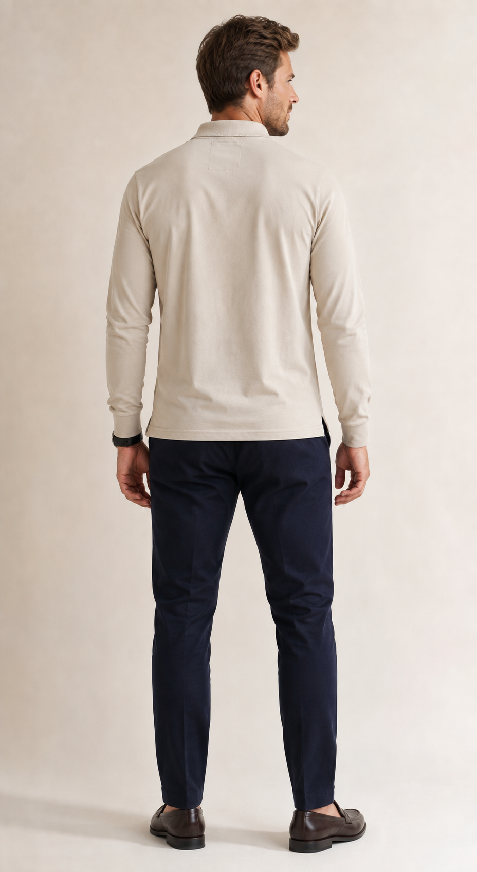 Long Sleeve Polo — Signature